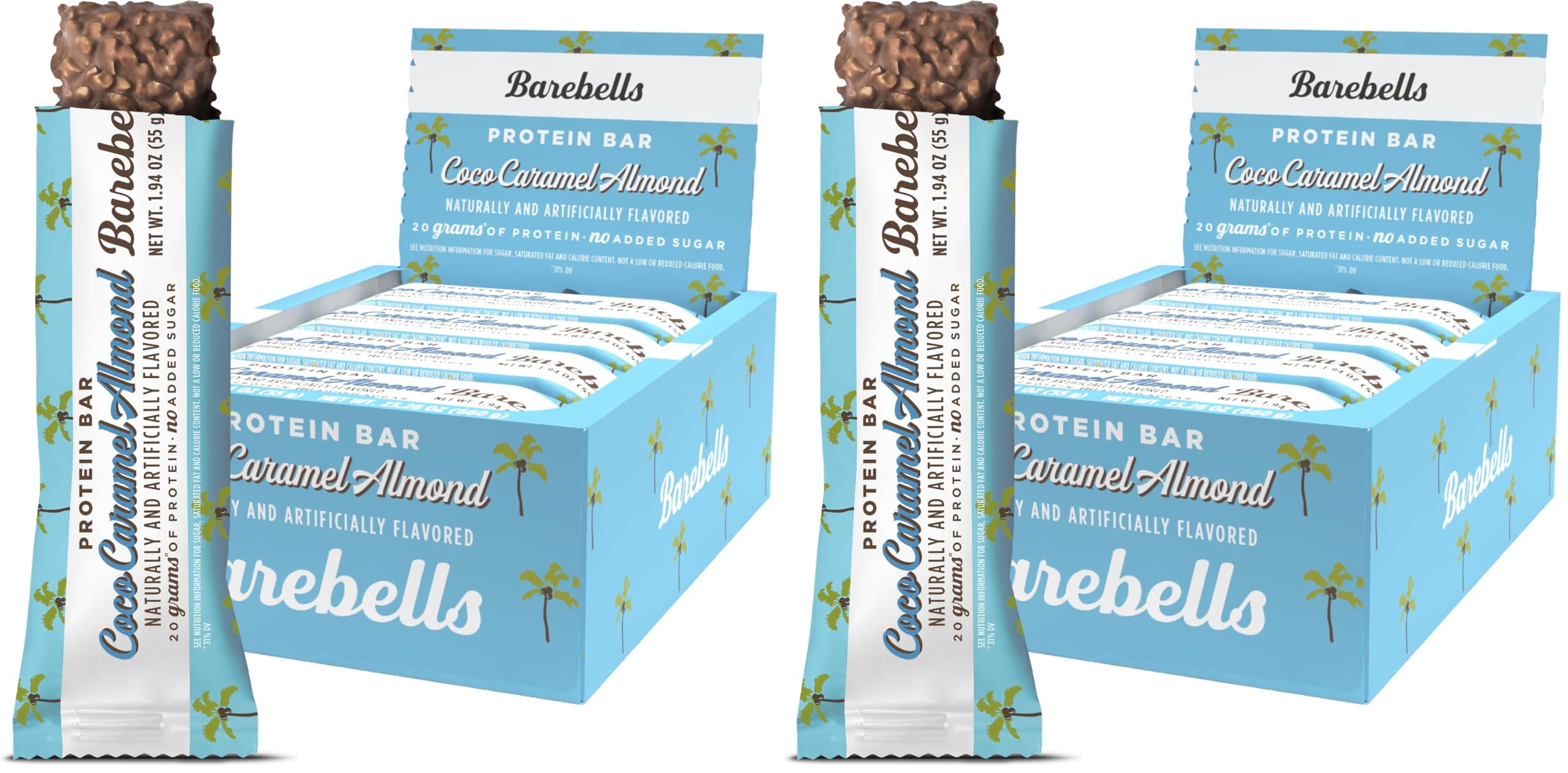 Barebells Protein Bar - 20g Protein, No Added Sugar - High Protein Snack