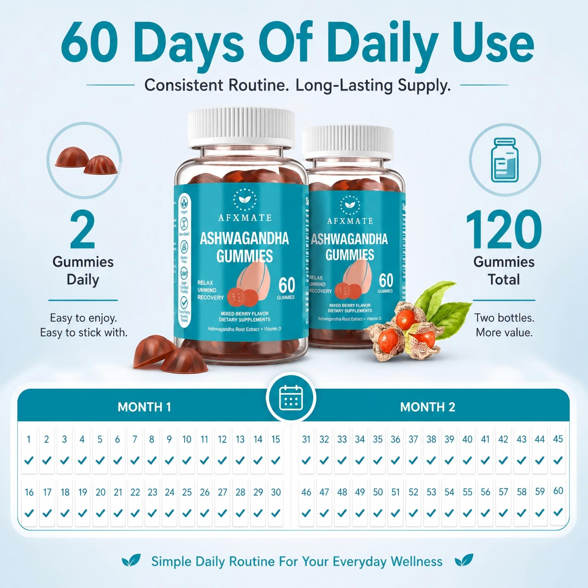 AFXMATE Daily Wellness Dietary Supplement

