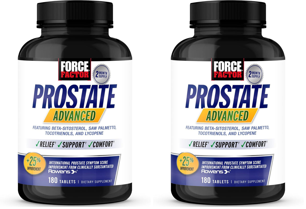 Force Factor Prostate Advanced Prostate Health Supplement