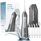 AquaSonic Aqua Flosser – Cordless Water Flosser for Teeth, 5 Tips, Travel