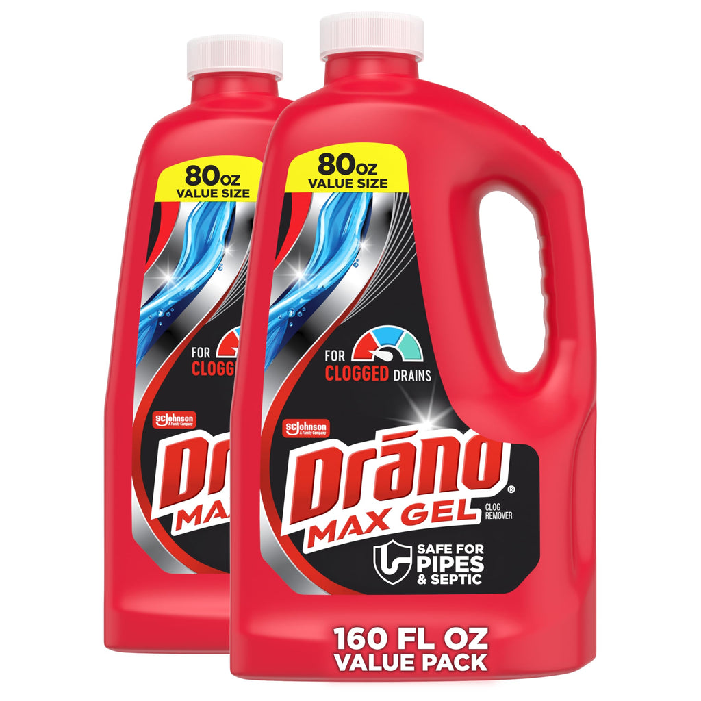 Drano Max Gel Drain Clog Remover & Cleaner | Fast-Acting

