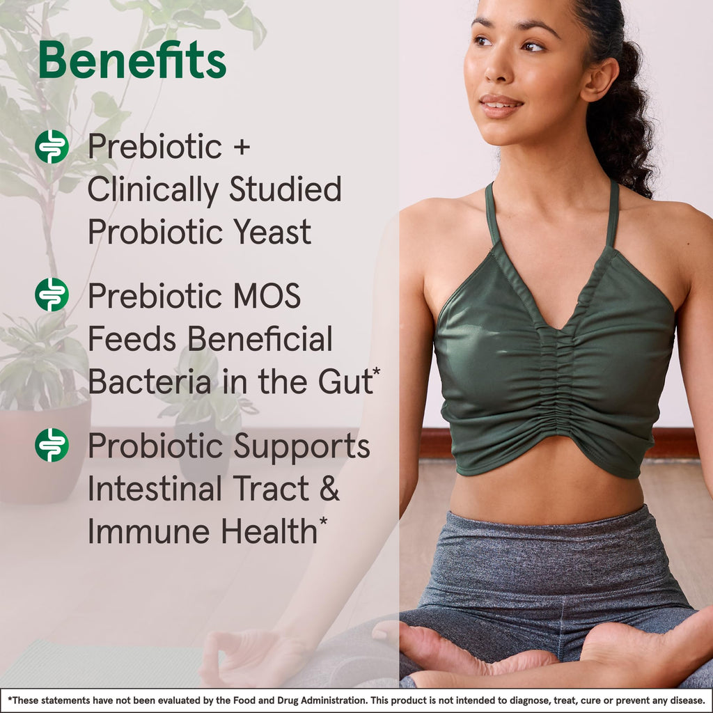 Probiotic Jarrow Formulas Saccharomyces boulardii + MOS


