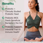 Probiotic Jarrow Formulas Saccharomyces boulardii + MOS


