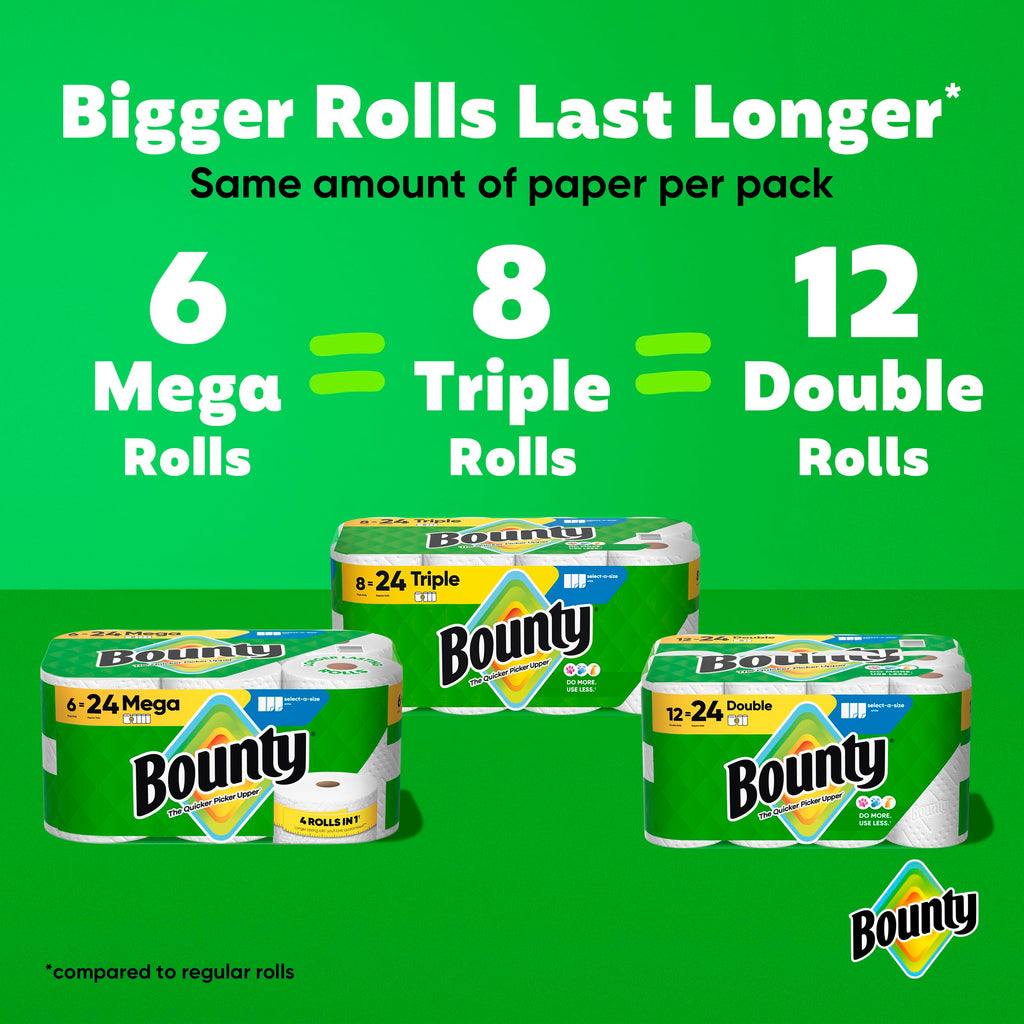 Bounty Select-A-Size Paper Towels - White

