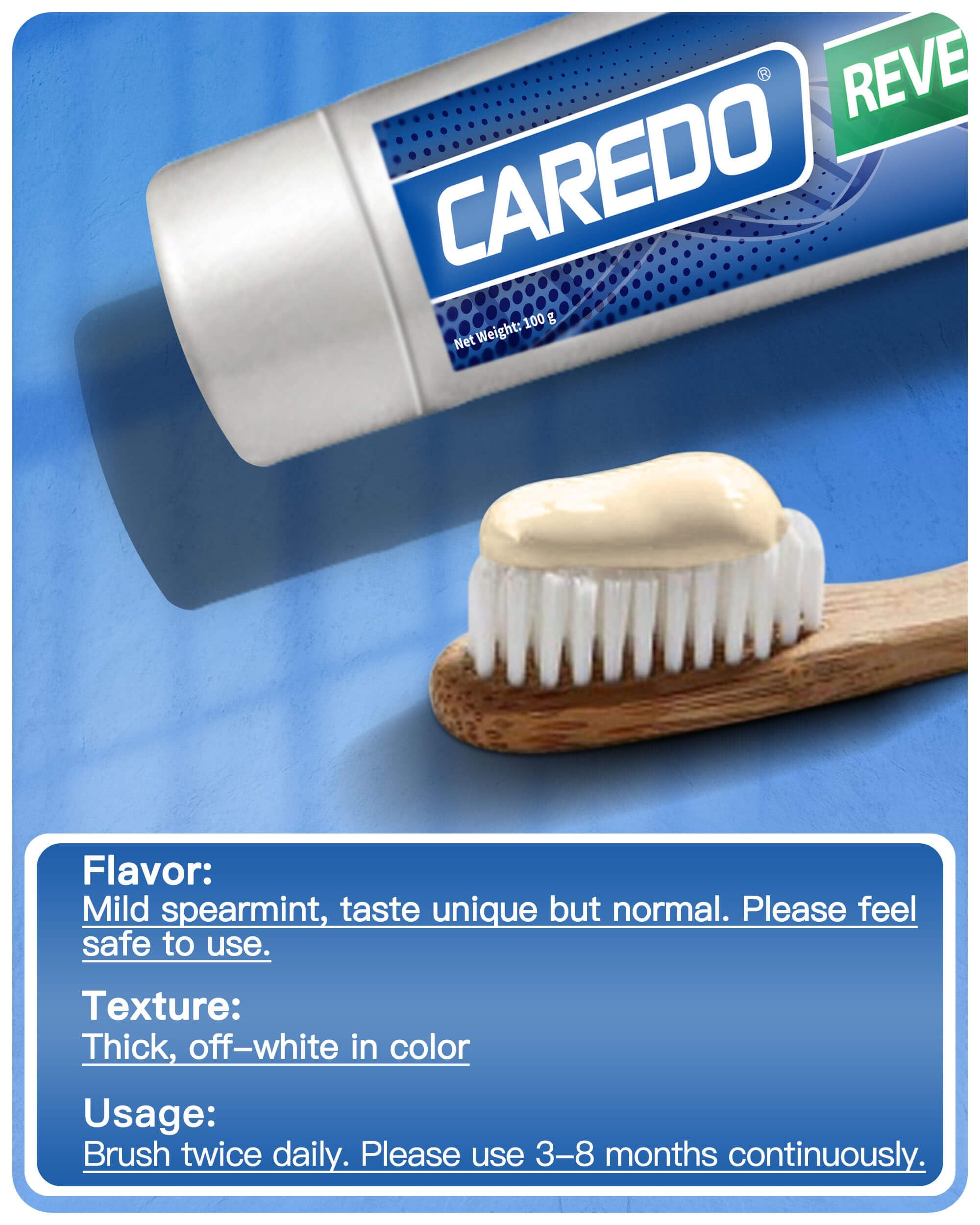 CAREDO Cavity Reversal Hydroxyapatite Toothpaste

