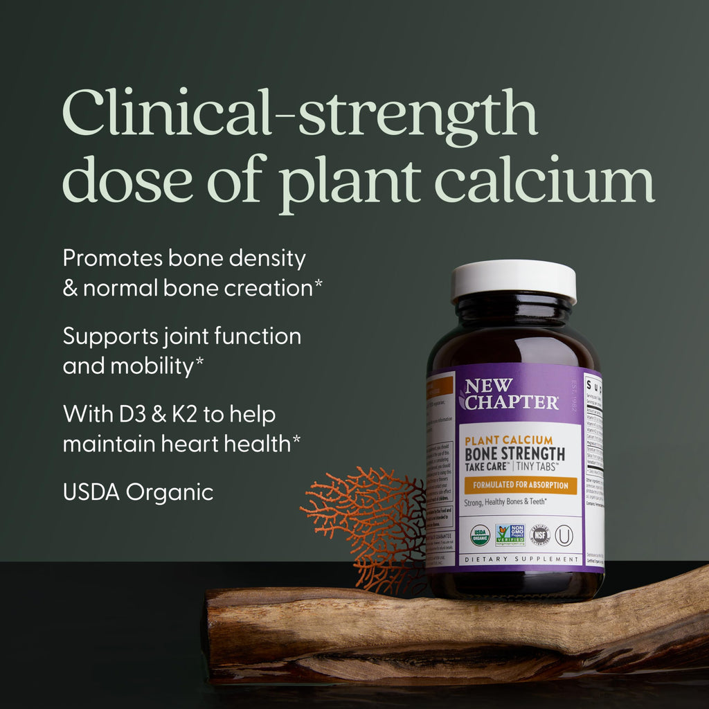 New Chapter Plant-Based Calcium for Bone Health

