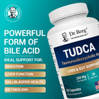 Dr. Berg TUDCA Supplement for Liver Health | Digestive

