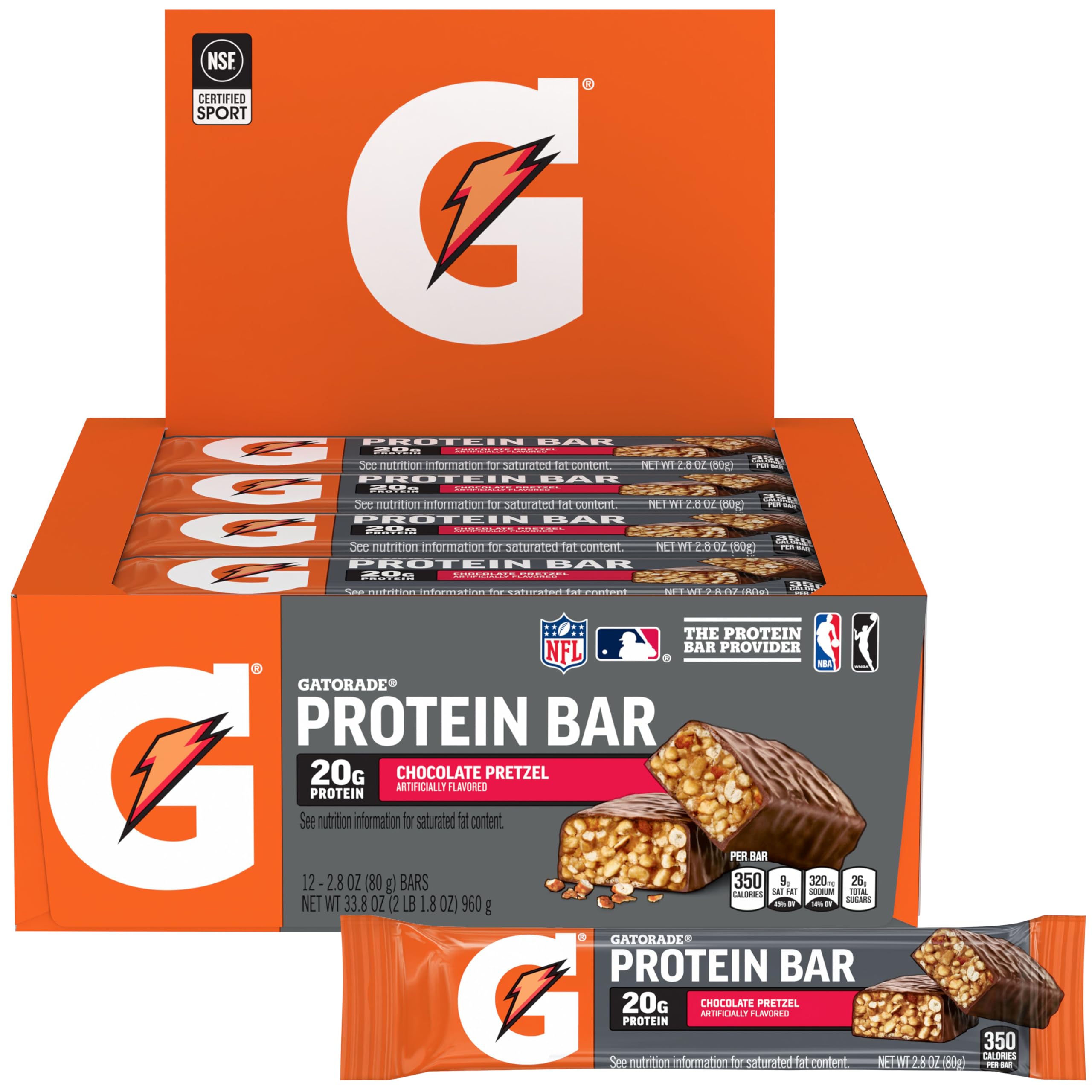Gatorade Whey Protein Bars Assorted