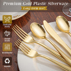 Plastic Disposable Cutlery Set - Heavy Duty

