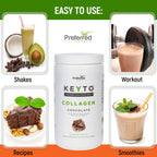 KEYTO Keto Collagen Protein Powder with MCT Oil

