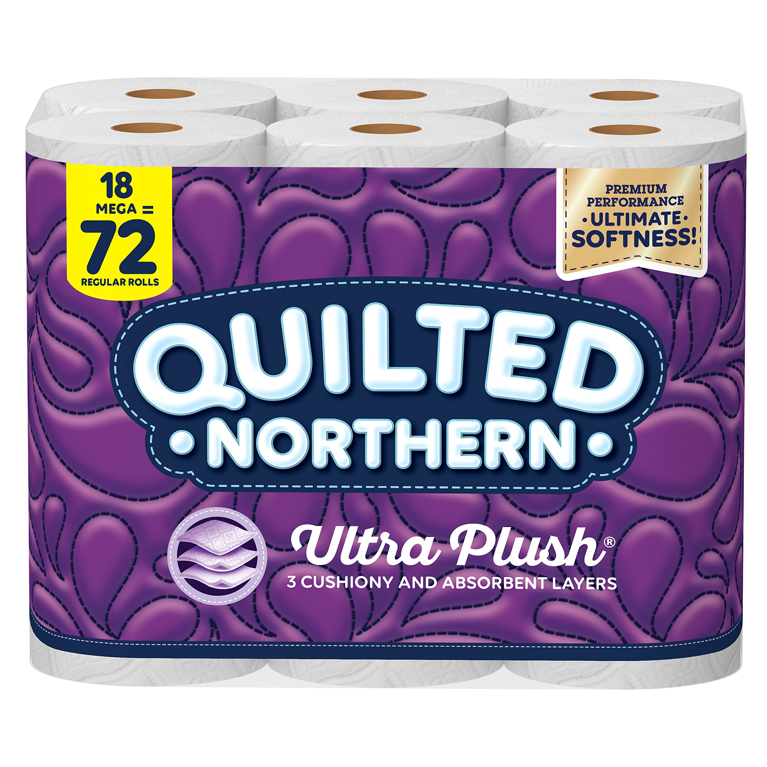 Quilted Northern Ultra Plush Toilet Paper - 3-Ply Soft Tissue