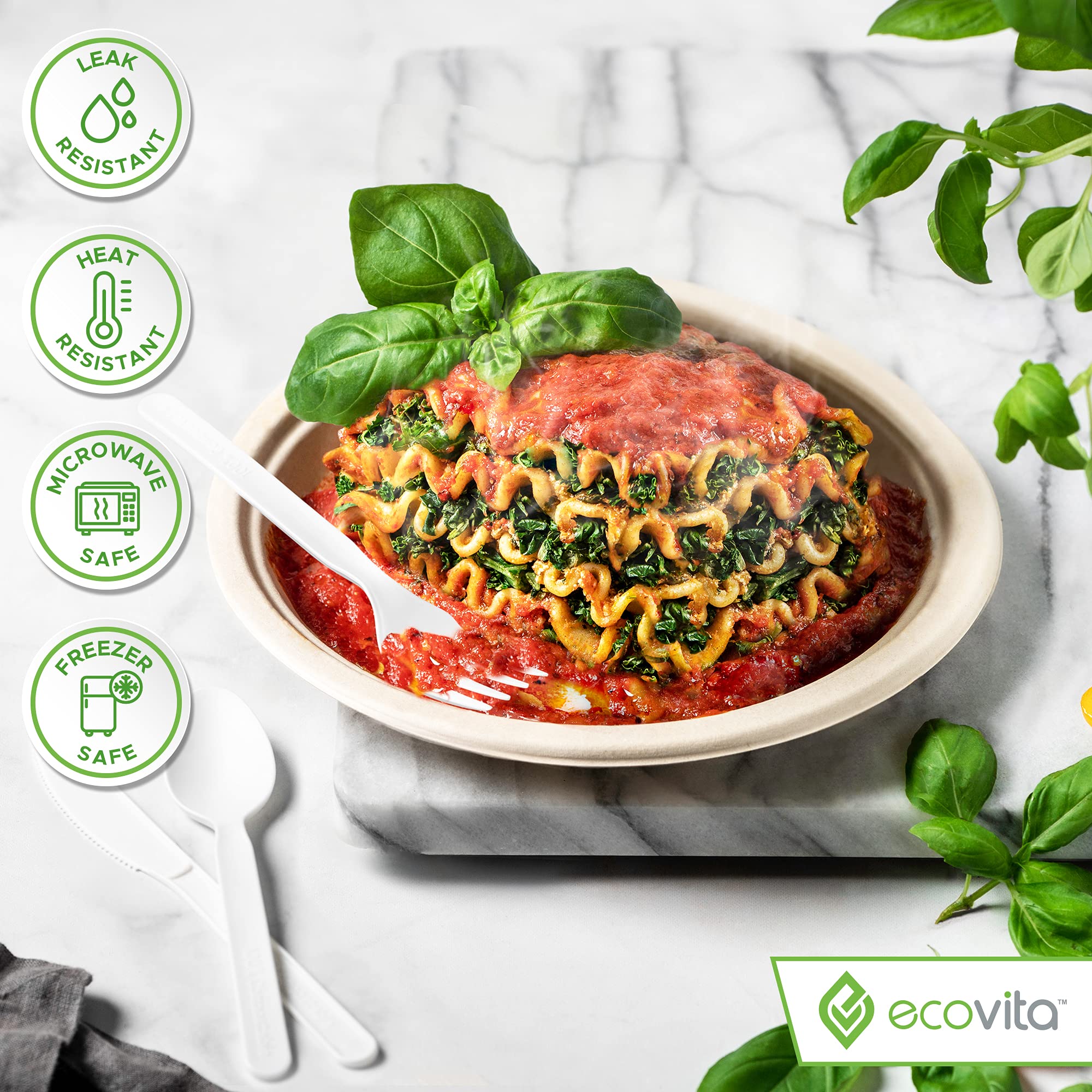 Ecovita Plates - Eco Friendly Tableware

