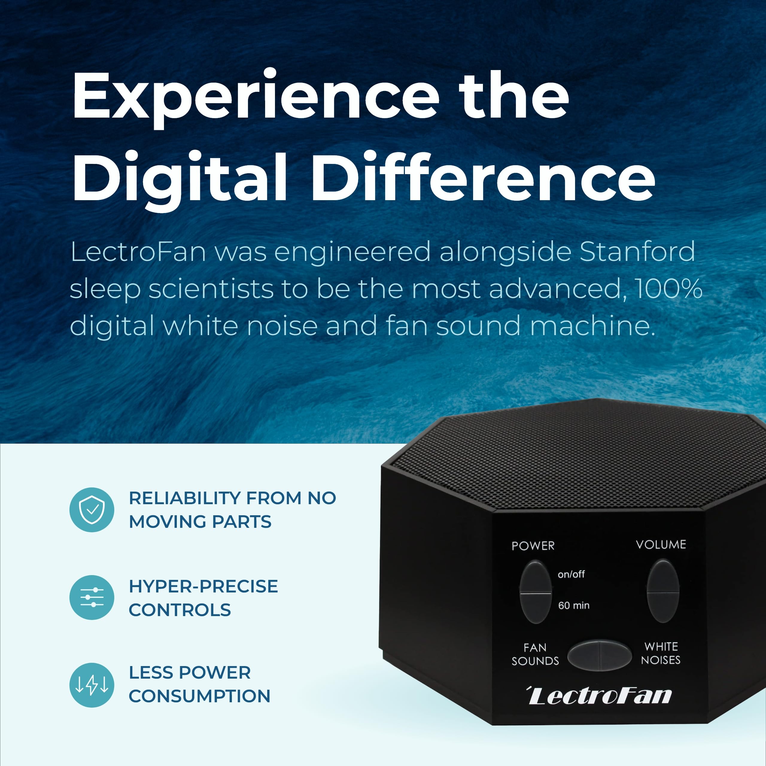 LectroFan Classic Sleep Sound Machine | Adaptive


