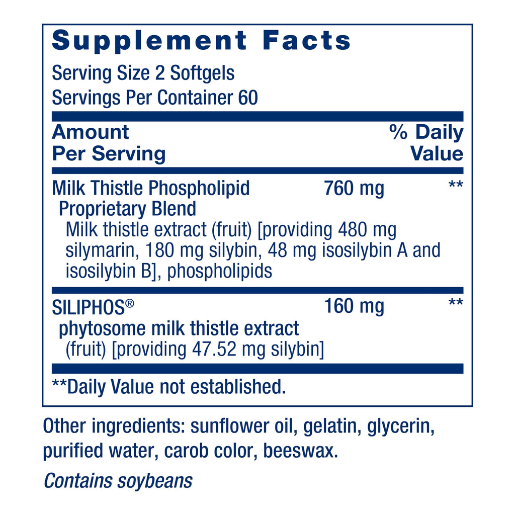 Milk Thistle Life Extension Advanced Liver Health

