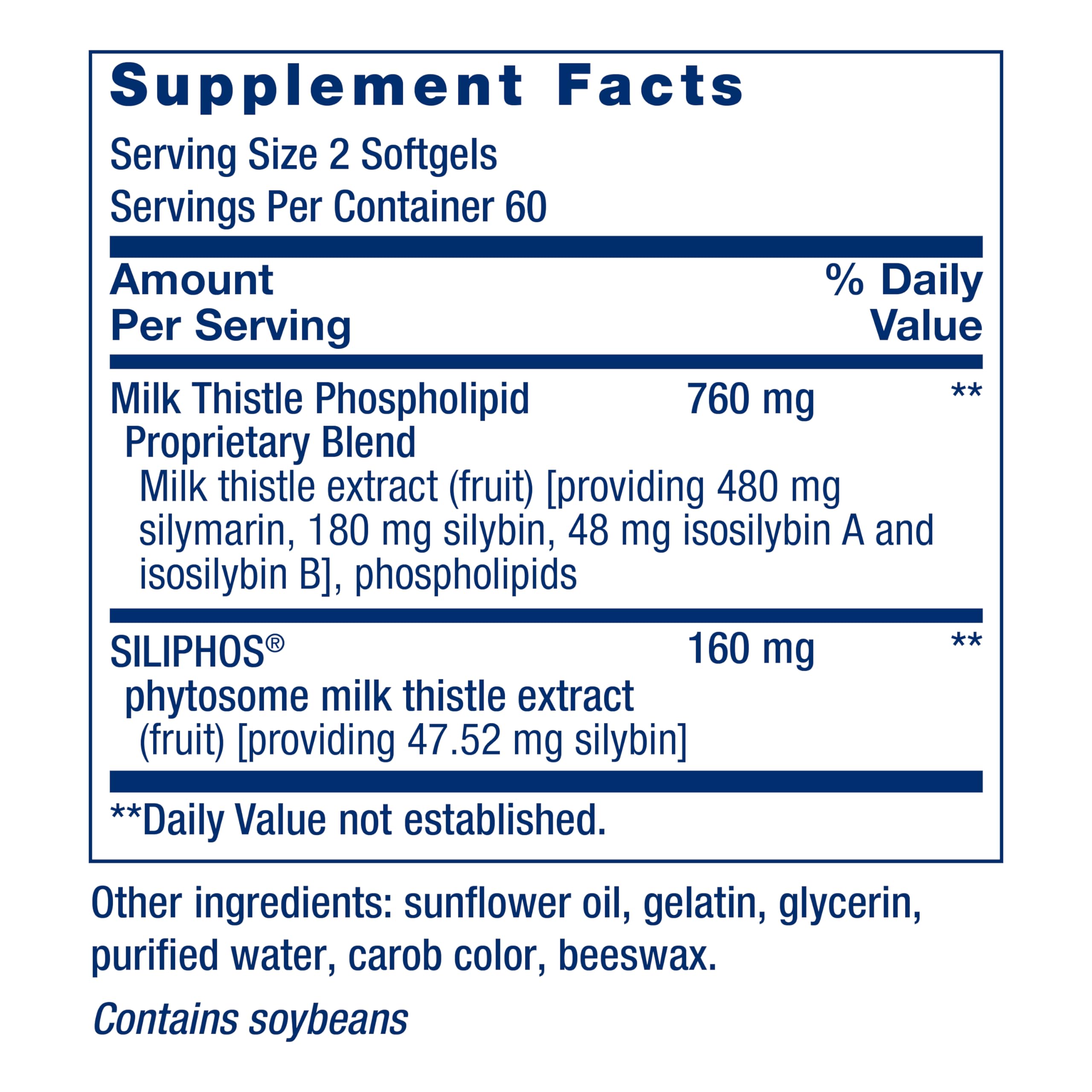 Milk Thistle Life Extension Advanced Liver Health

