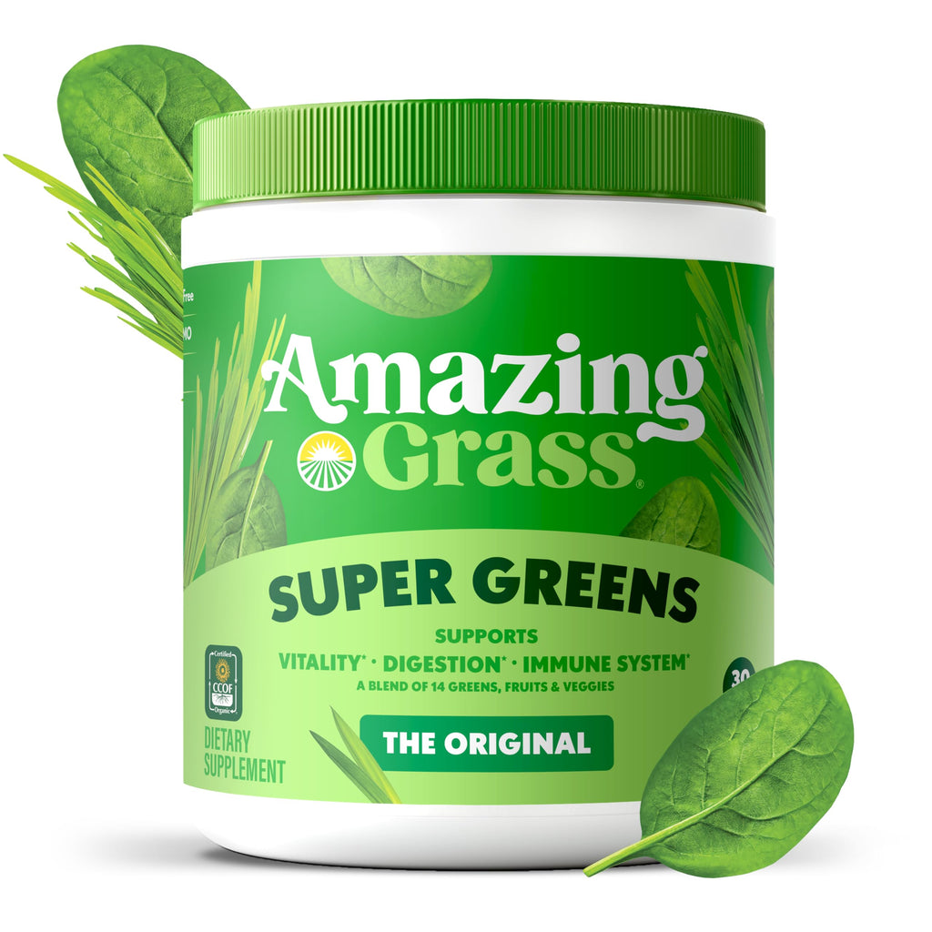 Amazing Grass Super Greens Organic Greens Supplement

