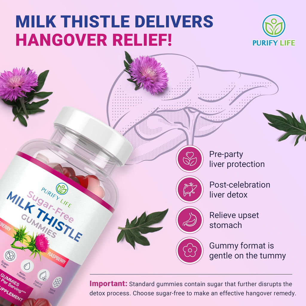 Purify Life Milk Thistle Supplement for Liver Support


