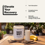 NAKED Whey Protein Powder - Grass-Fed, Non-GMO, Gluten-Free

