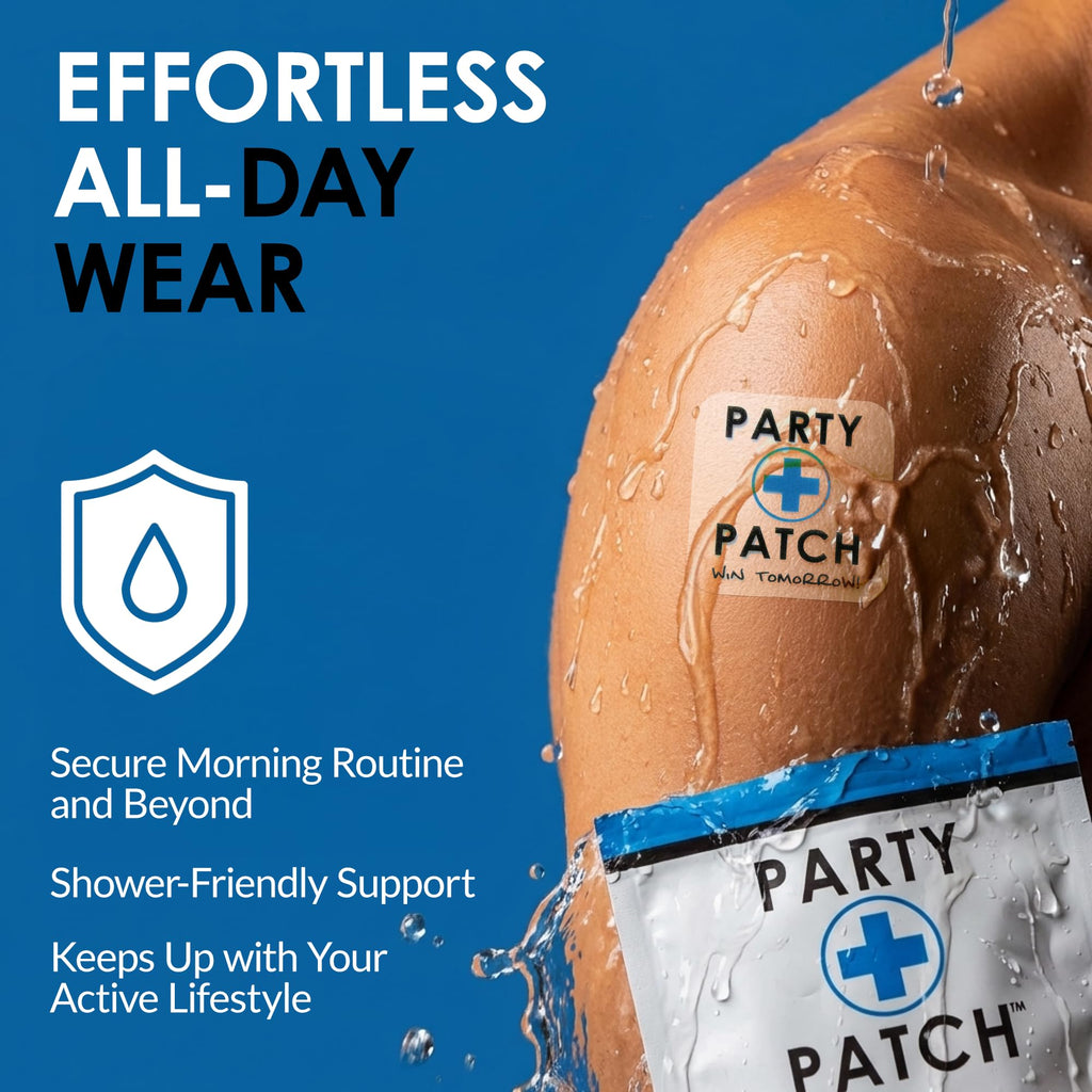 Party Patch Social Lifestyle Patch - Transparent Adhesive

