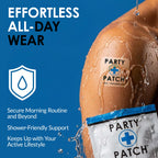 Party Patch Social Lifestyle Patch - Transparent Adhesive

