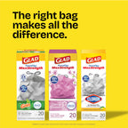 Glad ForceFlex MaxStrength Kitchen Trash Bags Durable

