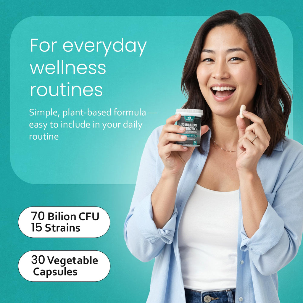 Probiotics NaturaLife Labs Gut Support – Vegan & Gluten-Free

