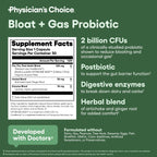 Physician's Choice Five-in-One Bloat Probiotic Support

