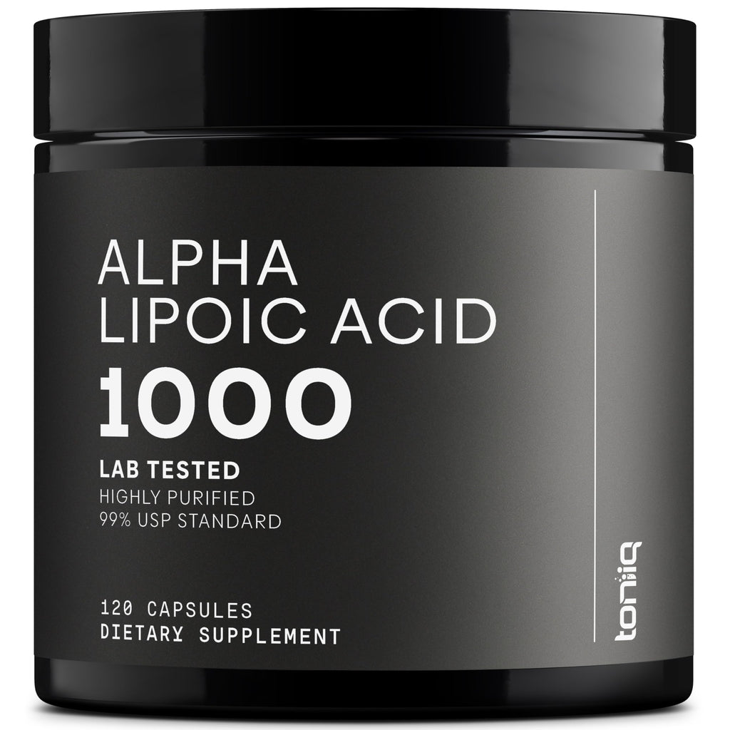 Toniiq Alpha Lipoic Acid Capsules — Ultra High Purity

