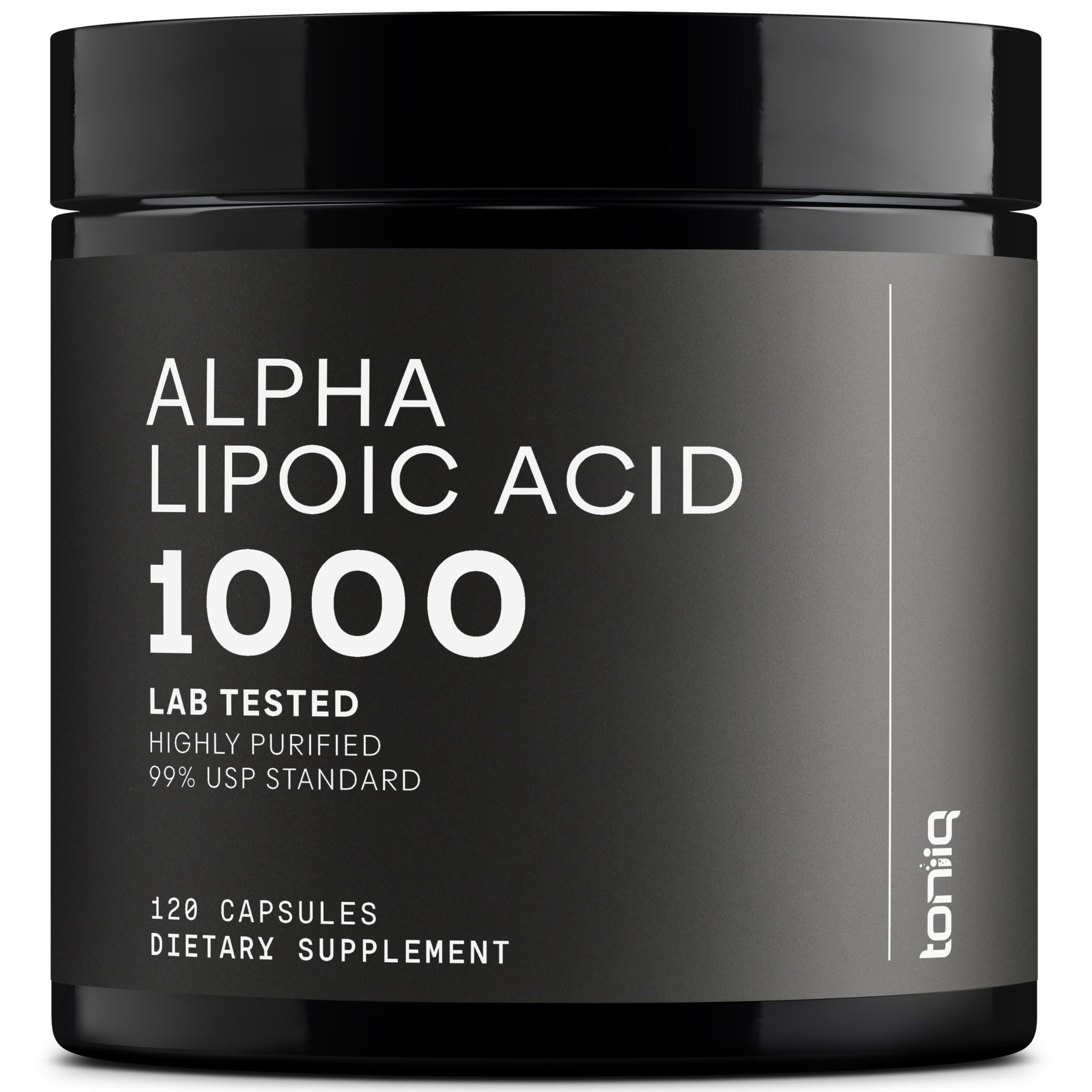 Toniiq Alpha Lipoic Acid Capsules — Ultra High Purity

