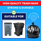 Tasker Trash Bags Heavy Duty for Large Bins

