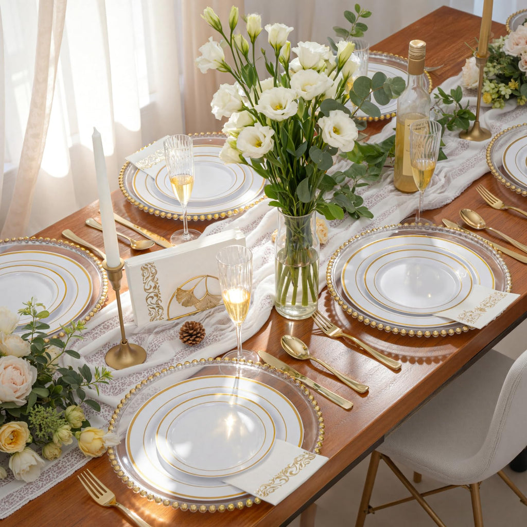 Plastic Disposable Cutlery Set - Heavy Duty

