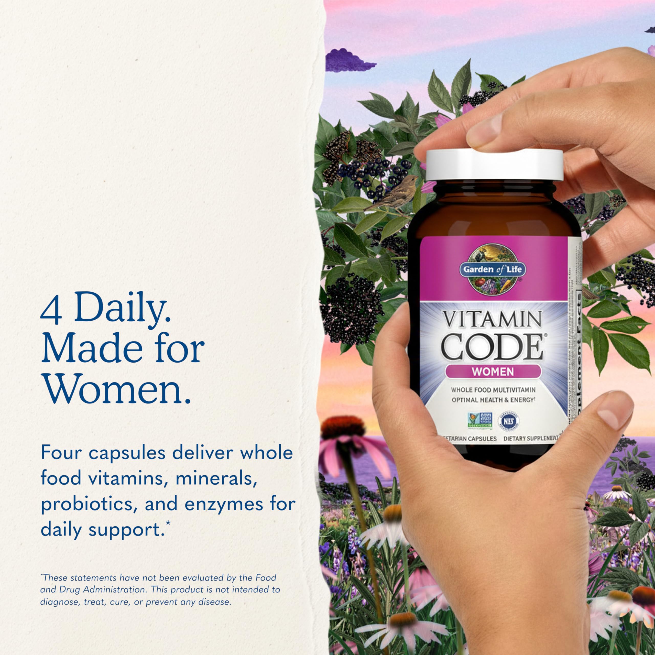 Vitamin Code Women’s Multivitamin by Garden of Life

