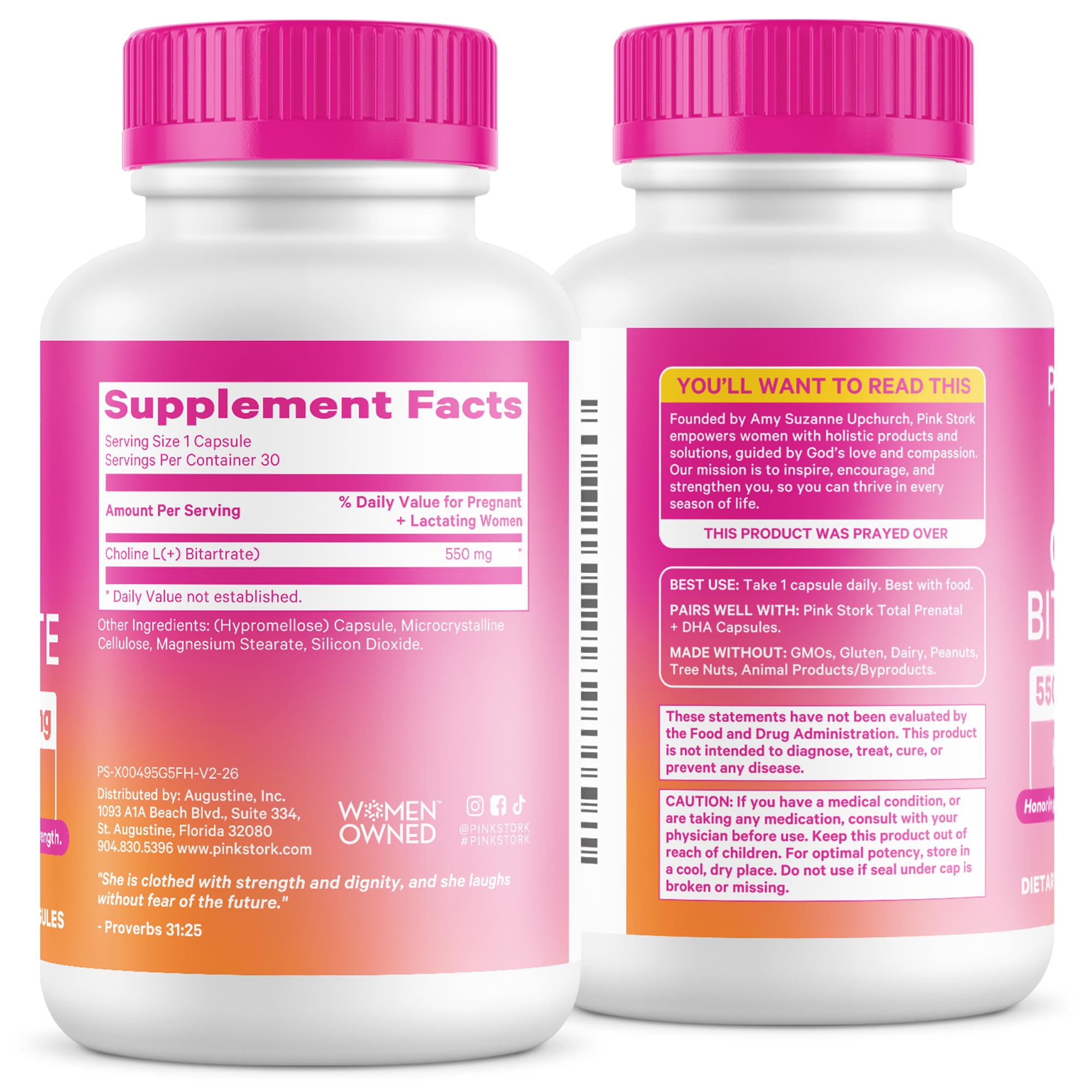 Choline Supplement by Pink Stork

