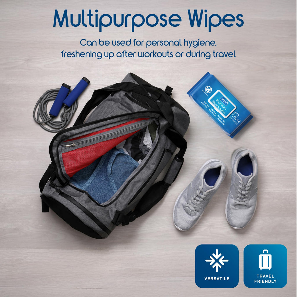 Inspire Adult Wet Wipes - Hypoallergenic 8x12 in


