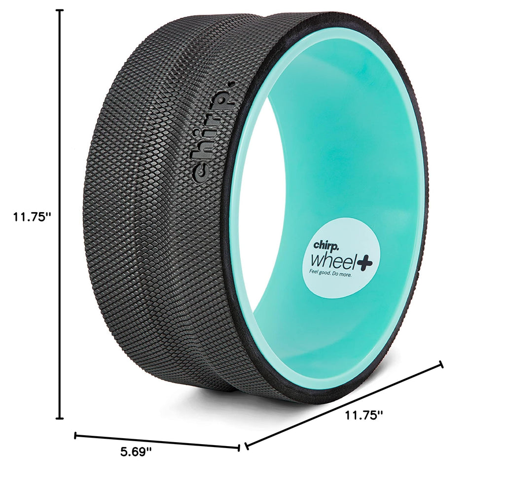 Chirp Wheel Foam Roller for Back & Neck Pain Relief

