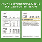 Alliwise Magnesium Glycinate Softgels Sleep & Muscle

