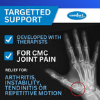 Comfort Cool CMC Thumb Brace - Arthritis Restriction Splint

