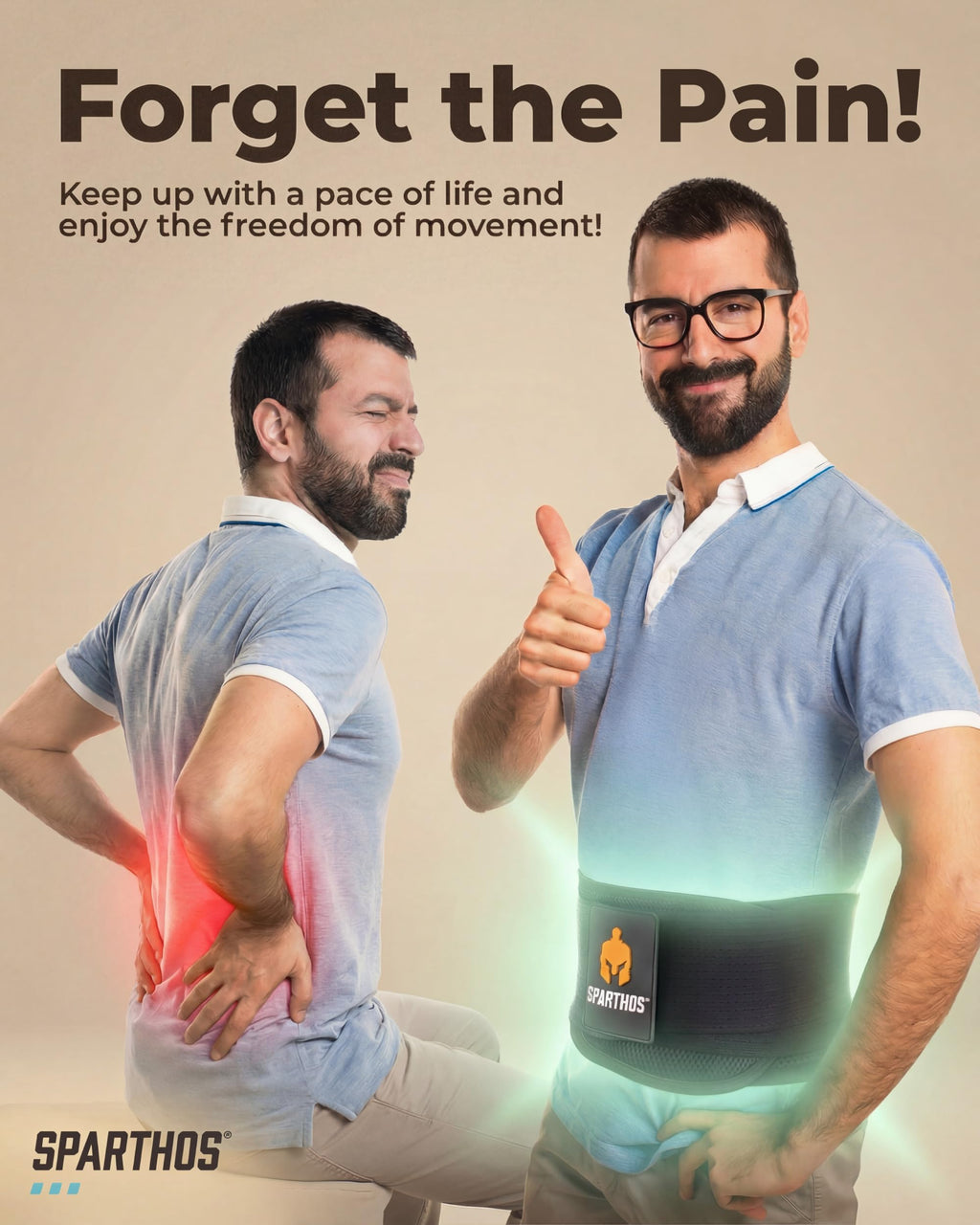 Sparthos Back Brace - Lumbar Support

