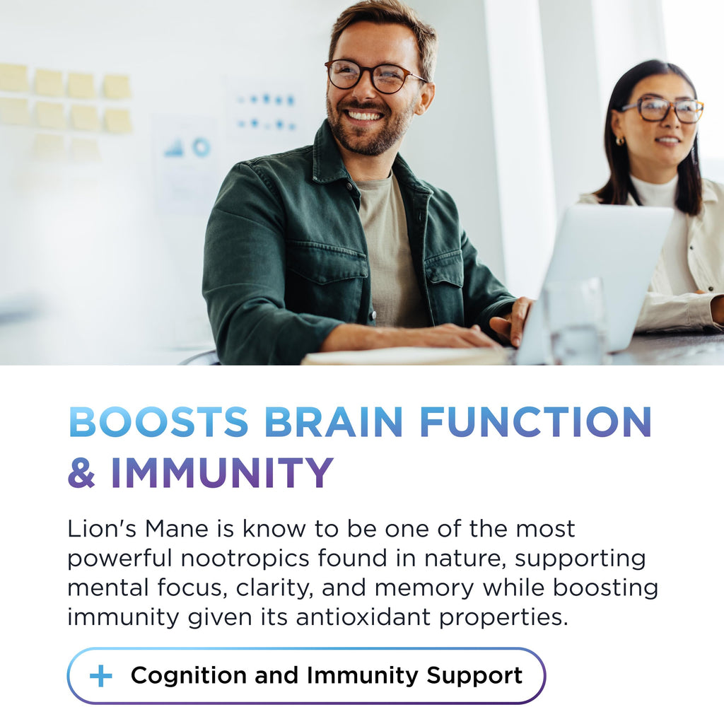 Dr. Emil Nutrition Lion's Mane Capsules for Focus

