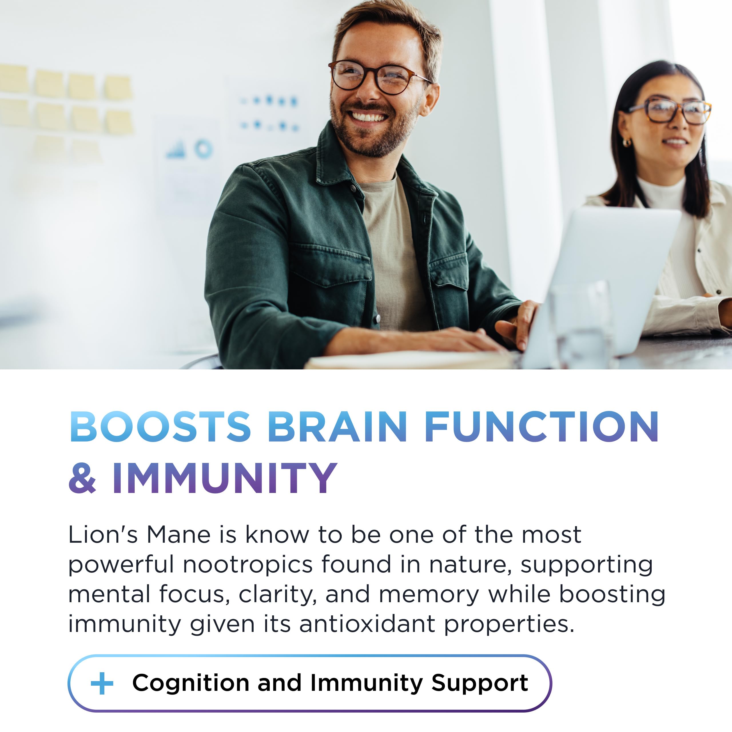 Dr. Emil Nutrition Lion's Mane Capsules for Focus


