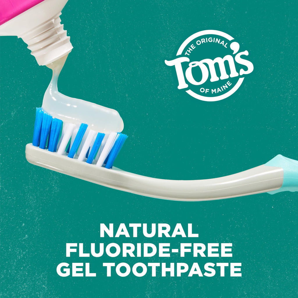 Tom's of Maine Antiplaque Whitening Fluoride Free Toothpaste

