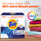 Tide Powder Laundry Detergent with Bleach

