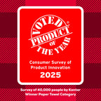 Brawny Tear-A-Square 3-Ply Paper Towels


