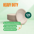 Compostable Paper Bowls - BPI Certified, PFAS-Free

