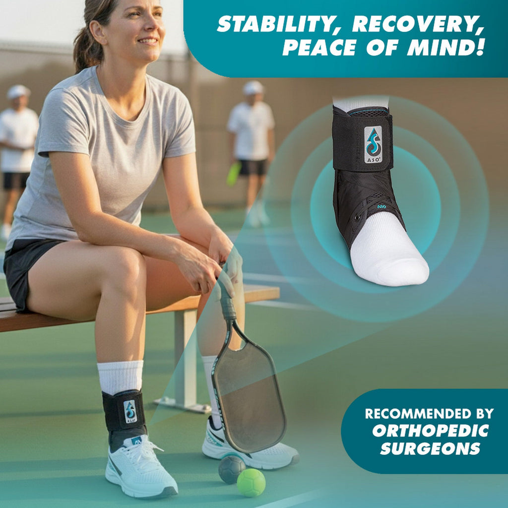 Med Spec ASO Ankle Stabilizer - Lace Up Ankle Brace

