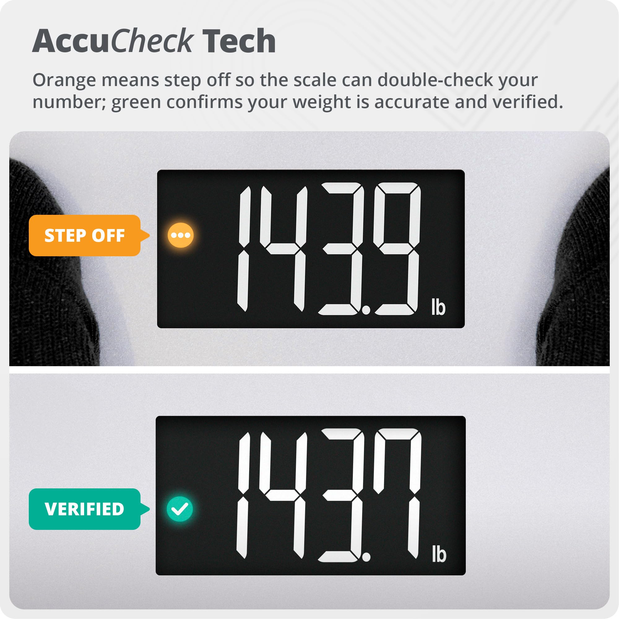 Greater Goods AccuCheck Digital Body Weight Scale

