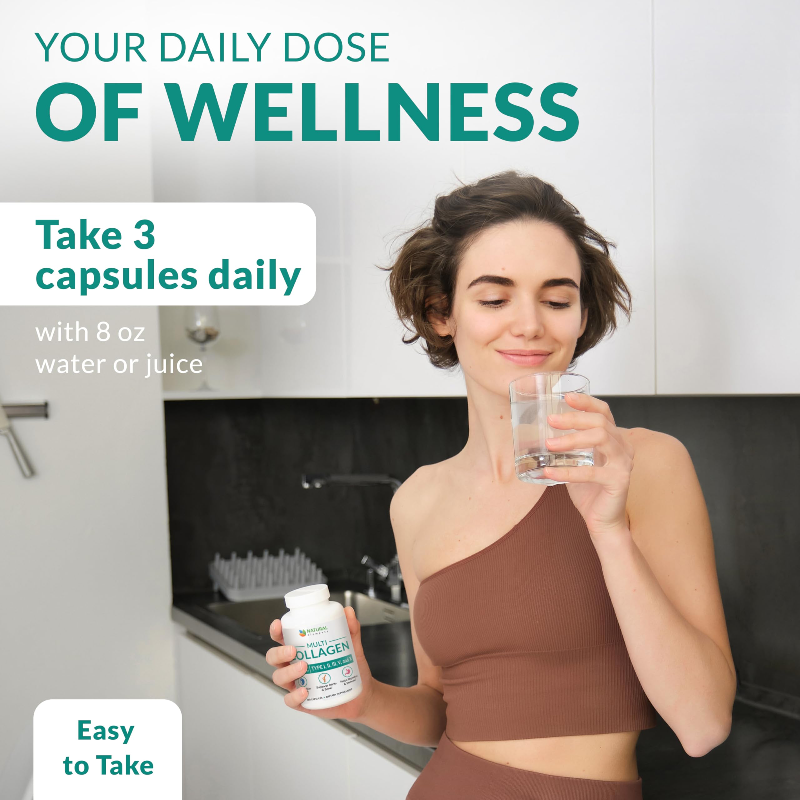 Collagen Capsules for Joint and Skin Health

