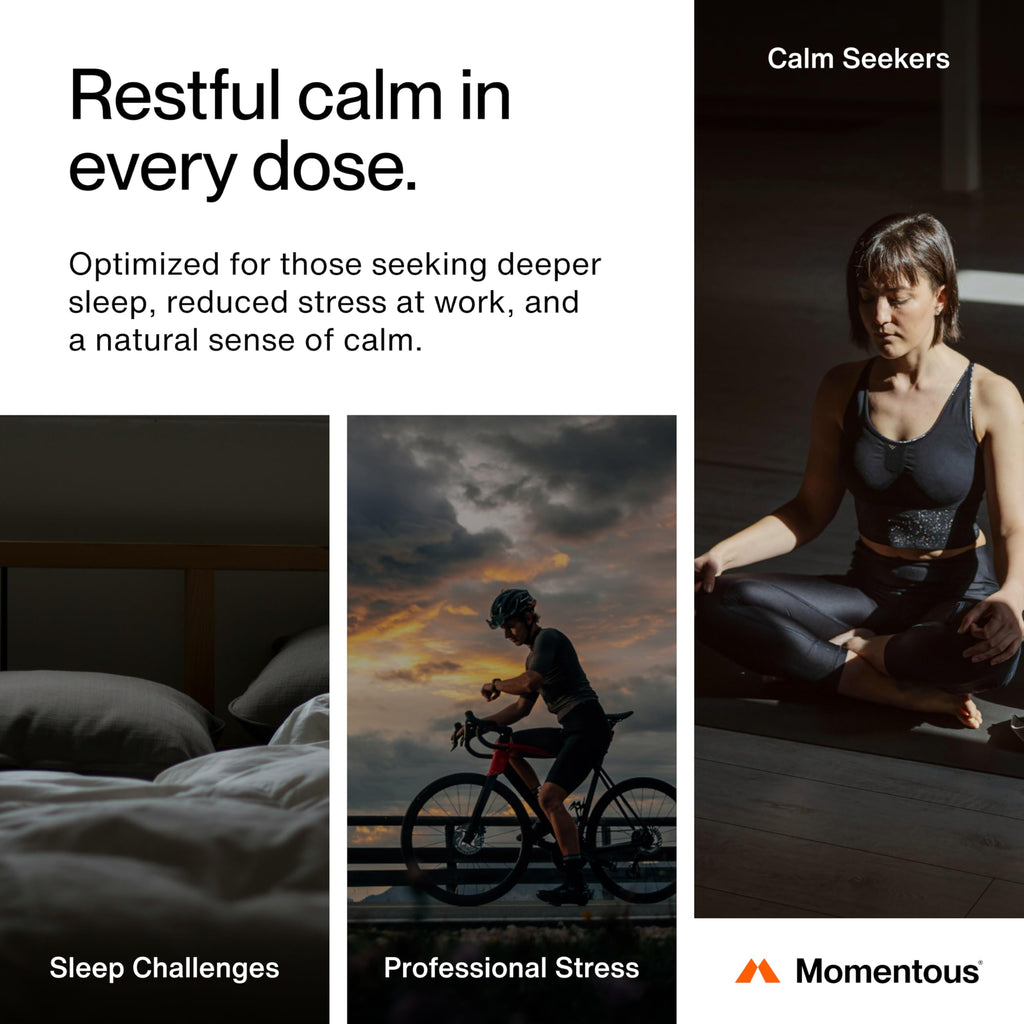 Momentous Apigenin Supplement | Sleep Support

