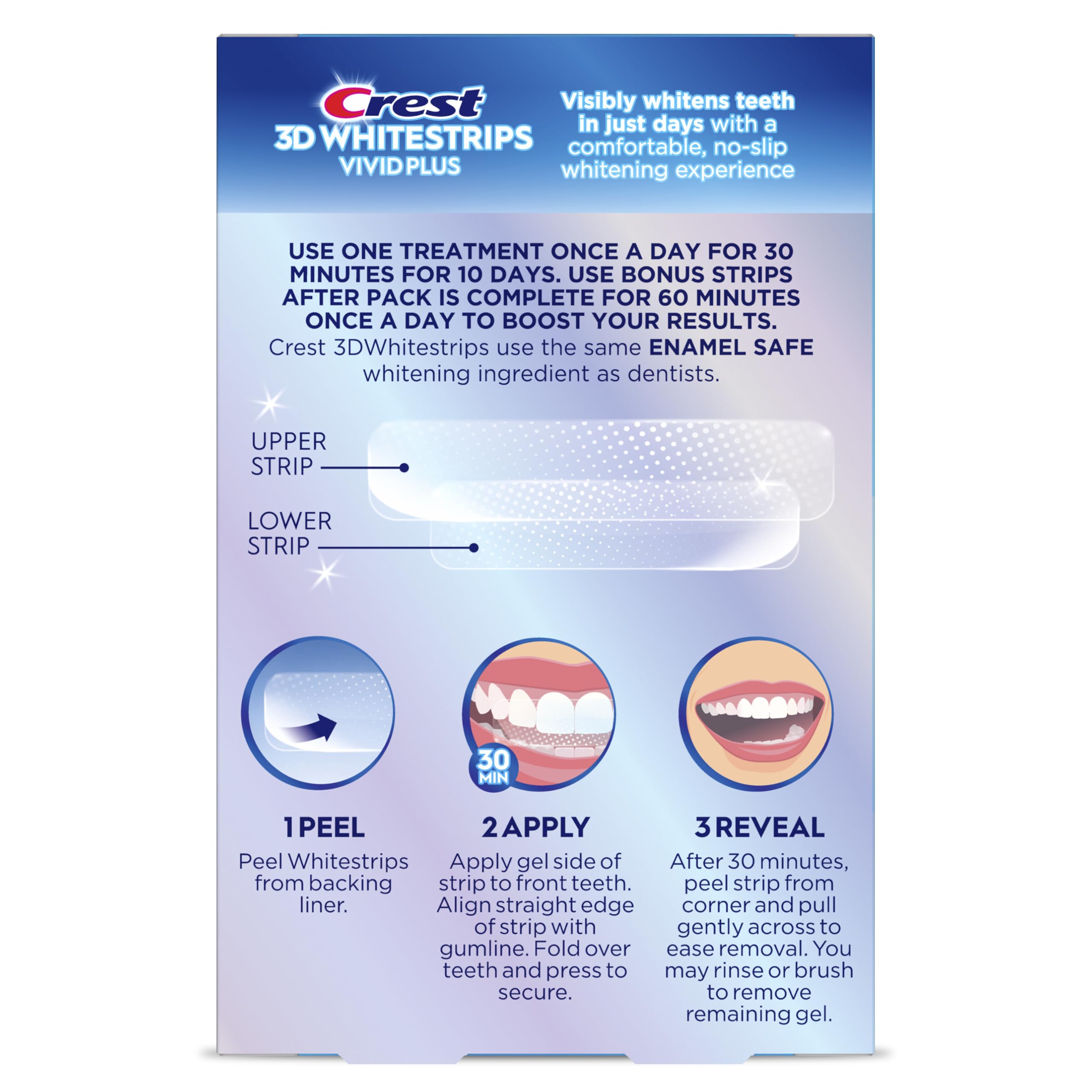 Crest 3D Whitestrips Vivid Plus Whitening Kit

