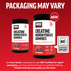 Force Factor Creatine Gummies Monohydrate NSF Certified

